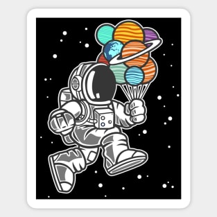 Space Party Sticker